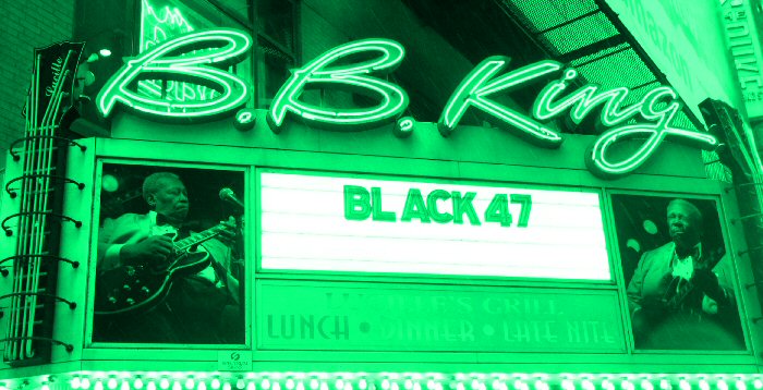 Black 47 Brings the Green to B.B. King's Blues Club in New York City