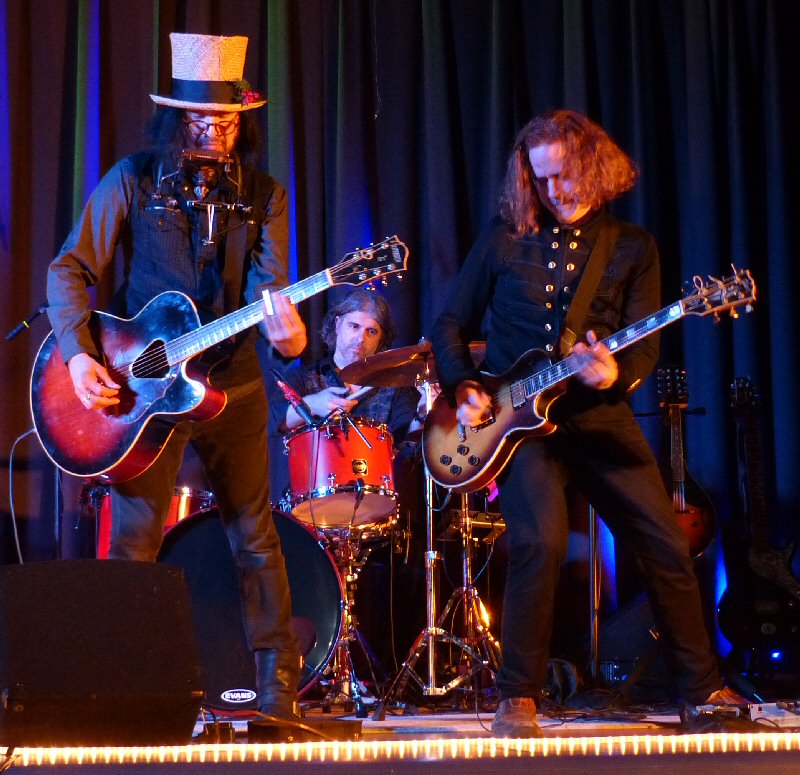 The Grand Slambovians Tear Into a Box of Everything at The Acoustic Cafe